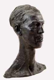 Bust of the painter Manuel Jardim