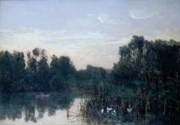 O lago de Enghien