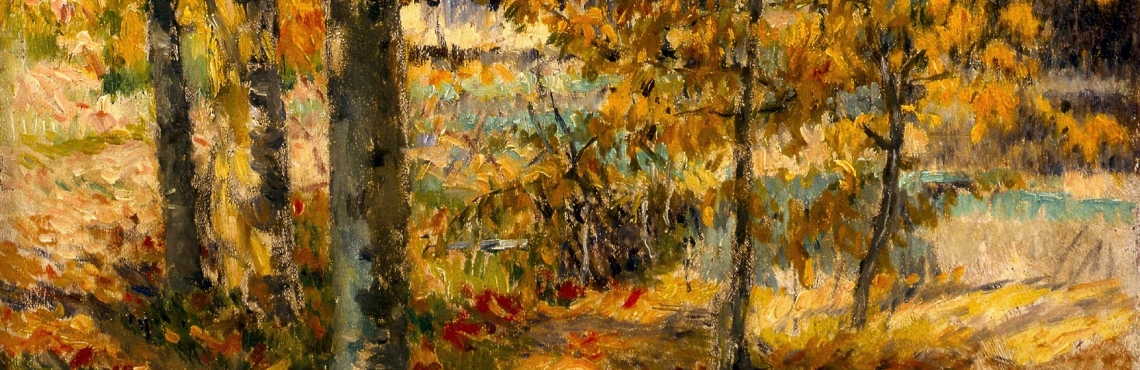 José Malhoa, Outono, 1918. Col. MNAC